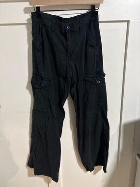 American Eagle Outfitters Black Utility Cargo Pants